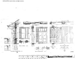 Northern Pacific Engineering Drawing, Depot at Sand Point, Idaho, 1916