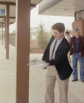 Amtrak station at Tacoma, Washington, in 1984.