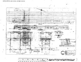 Northern Pacific Engineering Drawing, Icing Platform at Yakima, Washington, 1946