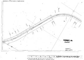 Plat Map of Canadian Pacific Facilities at Summit, Idaho, undated