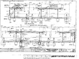 Northern Pacific Engineering Drawing, Locomotive and Car Repair Facility at Mandan, North Dakota,...
