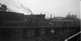 Pacific Coast Railroad crane number 4 at Seattle, Washington, circa 1946.