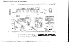 Northern Pacific Engineering Drawing: Railing Details, Bridge 65 - Highway Underpass, South of Ri...