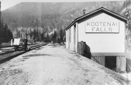 Great Northern Depot at Kootenai Falls, Montana, undated