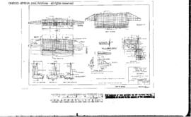 Northern Pacific Engineering Drawing: Abutment Number 4, Bridge 78 - Olequa Creek, South of Vader...