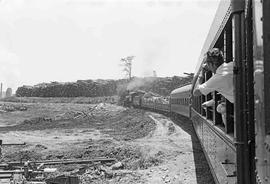 Sierra Railway Tourist Train at Jamestown, California in June, 1974.