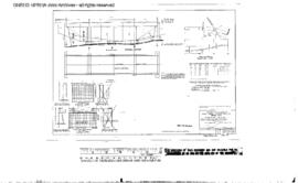 Northern Pacific Engineering Drawing: Concrete Trestle, Bridge 77, South of Paha, Washington, 1926