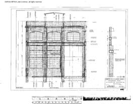 Great Northern Engineering Drawing, Converter Substation at Wenatchee, Washington, 1928