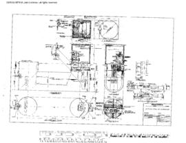 Burlington Northern Engineering Drawing, Unnamed Structure (Standard Plan), 1977