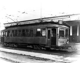 Seattle Municipal Railway Car 396, Seattle, Washington, circa 1940