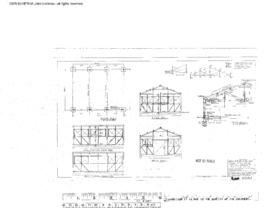 Great Northern Engineering Drawing, Machine Shop, King Street Coach Yard at Seattle, Washington, ...