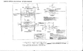 Burlington Northern Engineering Drawing: General Plan/Rebuilt Brace, Bridge 83 - Harvey Creek (fo...