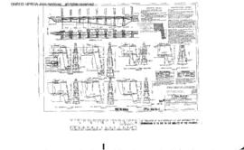 Milwaukee Road Engineering Drawing: General Elevation and Detail Pier, Bridge FF110, West of Garc...