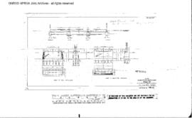Northern Pacific Engineering Drawing: Detail of Pier/Abutment, Bridge 36 - Jocko River, West of R...
