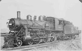 Spokane International Railroad Steam Locomotive 103, circa 1945.