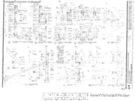 Chicago, Burlington and Quincy Engineering Drawing, Division Office Building at Alliance, Nebrask...