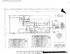 Great Northern Engineering Drawing, Pier 88 Warehouse and Offices at Seattle, Washington, 1971