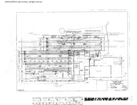 Great Northern Engineering Drawing, Diesel Repair Shop at Havre, Montana, 1968