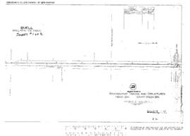 Plat Map of Northern Pacific Facilities at Buell, Montana, 1914