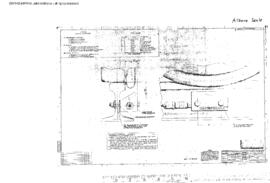 Burlington Northern Engineering Drawing: Wheel Detail Installation, Scale, Albany, Oregon, undated