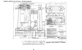 Northern Pacific Engineering Drawing: Pier Number 5, Bridge 36 - Clark Fork River, West of Thomps...