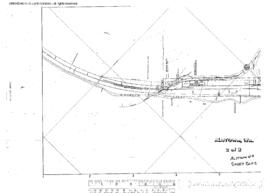 Plat Map of Great Northern Facilities at Alstown, Washington, undated