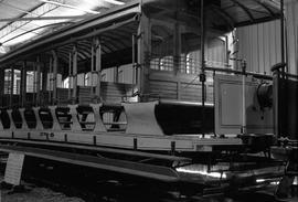 Canadian Railway Museum streetcar number 8 at Delson, Quebec on August 24, 1969.