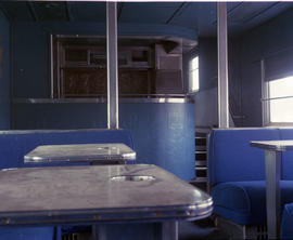 American Rail Tours passenger car 540 at Seattle, Washington on August 6, 1987.