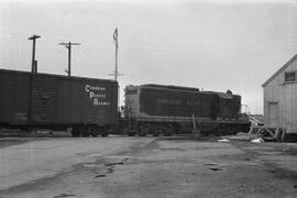 Northern Pacific Diesel Locomotive 557, Bellingham, Washington, undated
