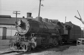 Northern Pacific Steam Locomotive 1691, Bellingham, Washington, undated