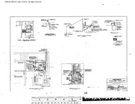 Great Northern Engineering Drawing, Pier 88 Warehouse and Offices at Seattle, Washington, 1971