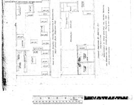 Spokane, Portland, and Seattle Railway Engineering Drawing, West Office Building at Vancouver, Wa...