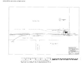 Spokane, Portland, and Seattle Railway Engineering Drawing, Section Tool House at Tualatin, Orego...