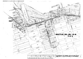 Plat Map of Northern Pacific Facilities at Seattle, Washington, undated