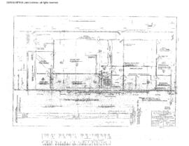 Spokane, Portland, and Seattle Railway Engineering Drawing, Freight Houses at Portland, Oregon, 1965