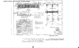Great Northern Engineering Drawing: General Plan, Bridge 542, West of Fort Belknap, Montana, 1954