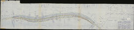 Great Northern Plat Map, Azwell, Washington.  Easement at Azwell.  Milepost 46-47, 1972