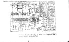 Milwaukee Road Engineering Drawing: General and Floor Plan, Bridge FF118.7 - Roadway, West of Rag...