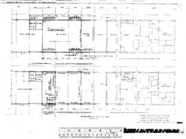 Spokane, Portland, and Seattle Railway Engineering Drawing, Freight House at Portland, Oregon, 1954