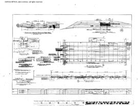 Northern Pacific Engineering Drawing, Car Repair Shed at Parkwater, Washington, 1978