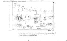 Northern Pacific Engineering Drawing: General Plan Bridge Spiral, Bridge 165 - Fish Creek, West o...