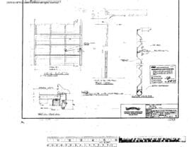 Burlington Northern Engineering Drawing, Unnamed Structure at Wheeler, Washington, 1977