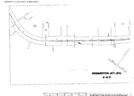 Plat Map of Northern Pacific Facilities at Bremerton Junction, Washington, 1953