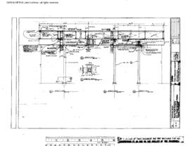 Amtrak Engineering Drawing, Amtrak Depot at Tacoma, Washington, 1983