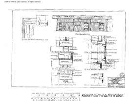 Spokane, Portland, and Seattle Railway Engineering Drawing, Freight Office at Eugene, Oregon, 1966