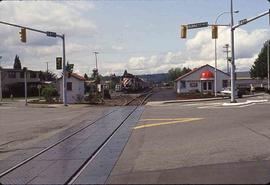 Spirit of Washington Dinner Train station at Renton, Washington, circa 1993.