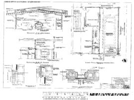 Spokane, Portland, and Seattle Railway Engineering Drawing, Freight House at Portland, Oregon, 1969