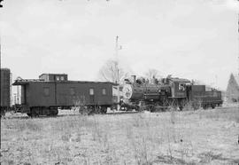 Cowlitz, Chehalis & Cascade Railway Steam Locomotive Number 1110 at Mayfield, Washington in 1...