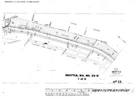 Plat Map of Northern Pacific Facilities at Seattle, Washington, 1946