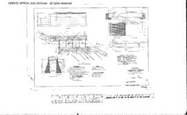 Northern Pacific Engineering Drawing: Concrete Slab/Abutment, Bridge 45 -  Old Milwaukee Crossing...